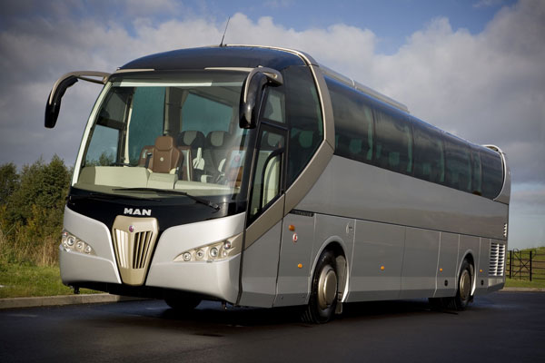 Example of an luxury Intercity bus on a M.A.N chassis MAN Luxury Bus