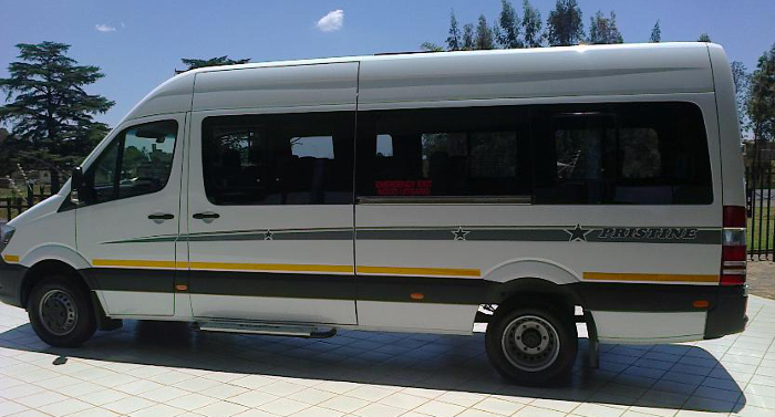 Typical mini-bus commuter taxi version - suitable chassis are Mercedes-Benz Sprinter & IVECO TurboDaily mercedes-mini-bus-taxi